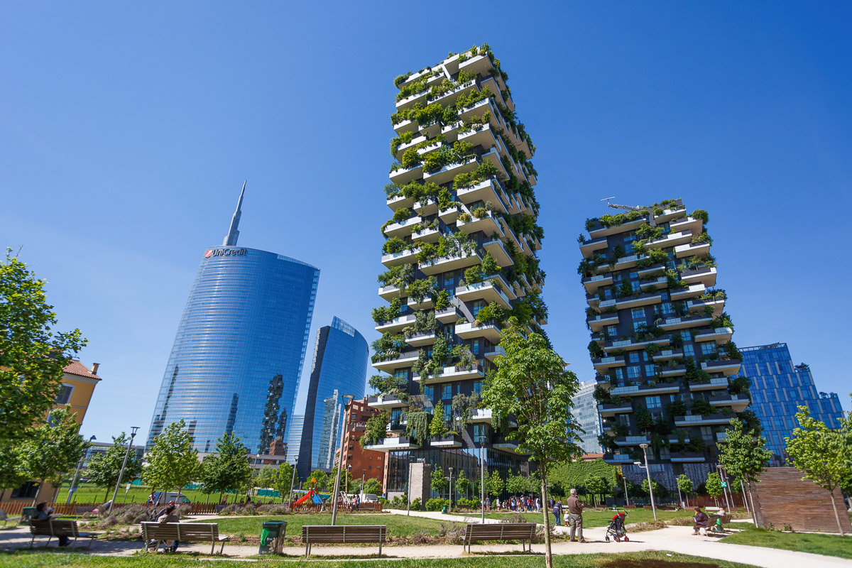 piante vegetazione bosco verticale