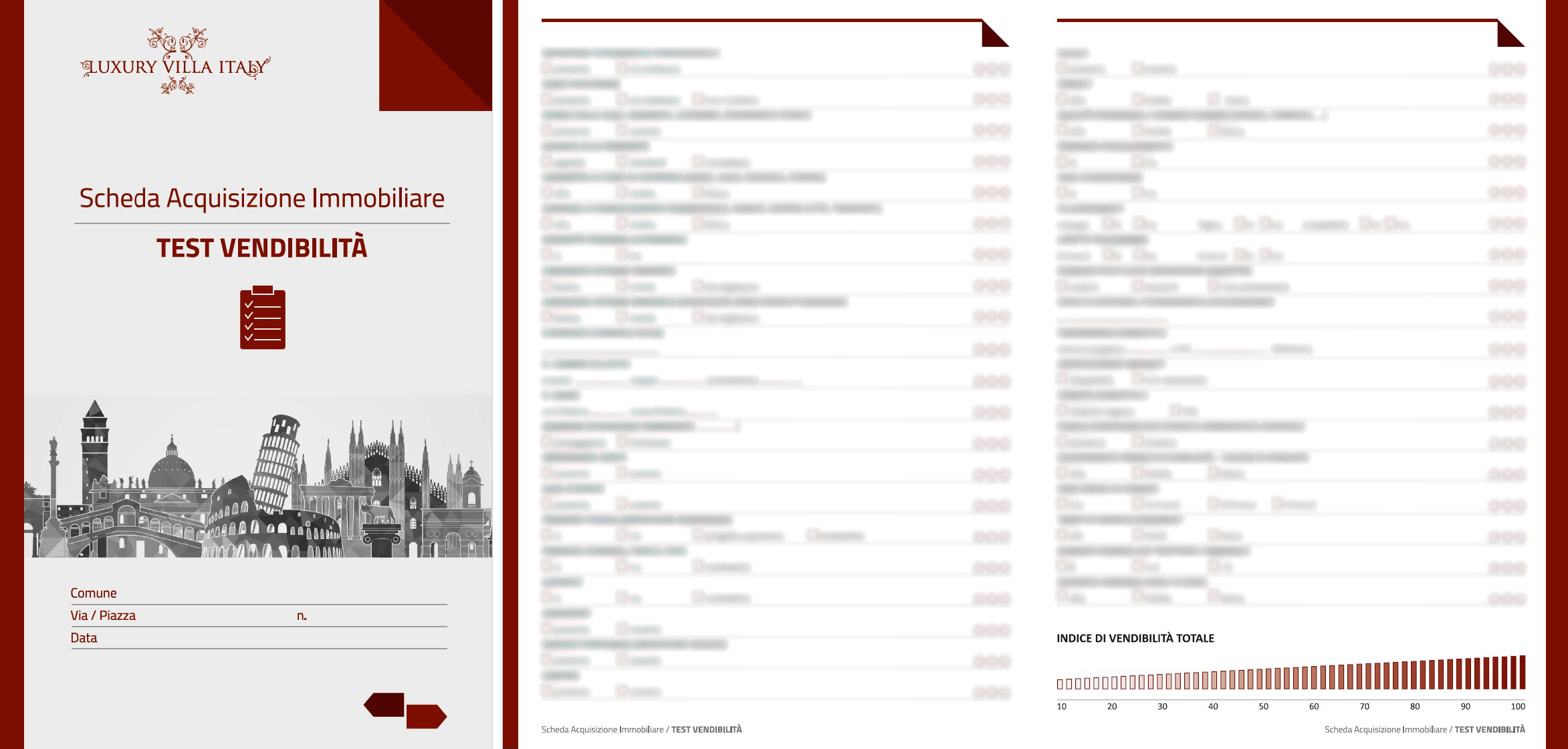 brochure vendere villa