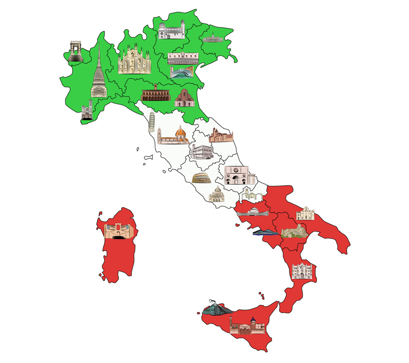 региональный рынок недвижимости Италии