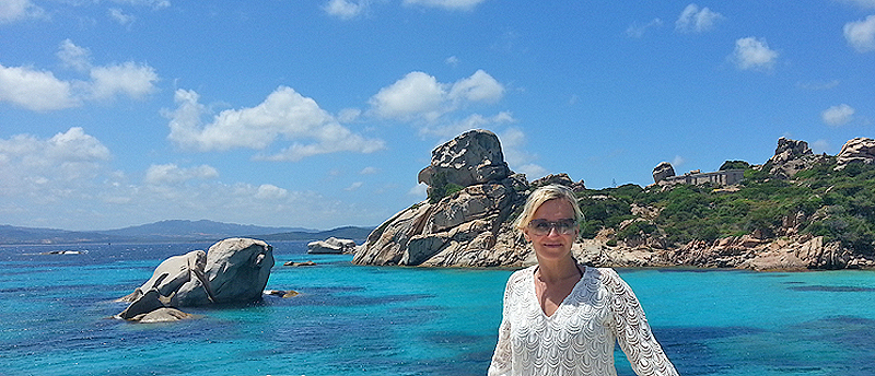 Elena Manzhos in Porto Cervo